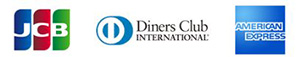 JCB Diners AMERICAN EXPRESS